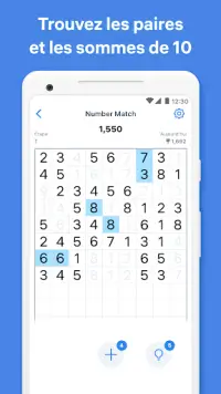 Number Match – jeu de nombres Screen Shot 0