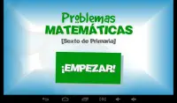 Problemas Matemáticas 6 (Lite) Screen Shot 4
