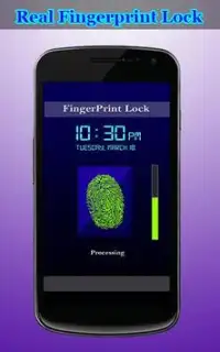 Real Fingerprint Lock Prank. Screen Shot 1