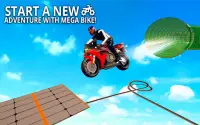 Mega Ramp Balap sepeda - Master Ketangkasan Moto Screen Shot 2