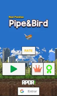 Pipe & Bird Screen Shot 0