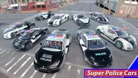 सुपर पुलिस कार ड्राइविंग खेल Screen Shot 14