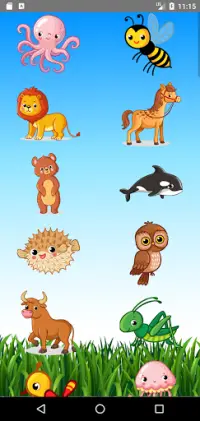 Learn Animals  Name, Sounds, Pictures Screen Shot 0