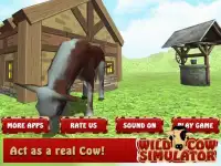 Wild Cow Simulator 3D Spiel Screen Shot 3