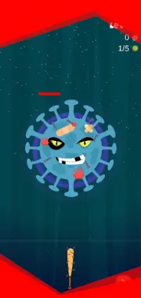 Kick the Virus: Kill The Virus Attack Shooter Screen Shot 2