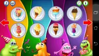Puzzles for kids. Sweets cake Screen Shot 1