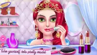 Fashion Model Makeup Salon : Girls Makeover Game Screen Shot 1