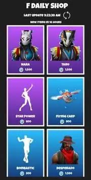 F Daily Shop Screen Shot 0