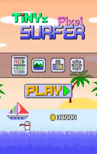 TiNYz Pixel Surfer Screen Shot 0