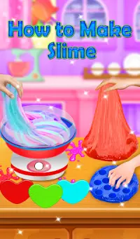 Ultimate slime maker simülasyon glitter kabarık yu Screen Shot 7