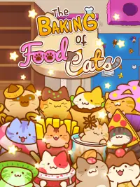 Baking of: Food Cats - Cute Kitty Collecting Game Screen Shot 5