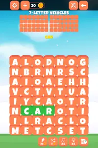 WordFind Blocks Crusher - search for the words Screen Shot 14