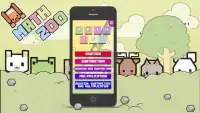 Math Zoo - Math for Kids Screen Shot 1