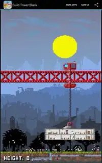 Construir pixel Bloco de torre Screen Shot 1