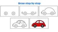 Cars drawings: Learn to draw Screen Shot 3