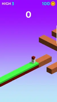 Pixel Runner: Swing Bridge Screen Shot 0