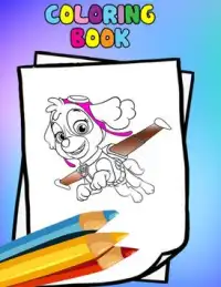How to color Paw Patrol ( coloring pages) Screen Shot 0