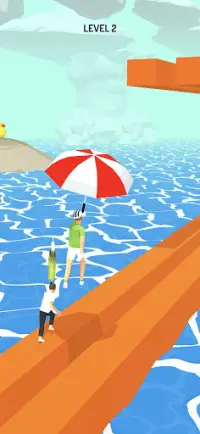 Umbrella Race 3D Screen Shot 0