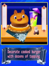 Burger Fast Food Memasak Games Screen Shot 8