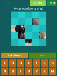 Guess the Monkey - 2021 Quizz Screen Shot 10