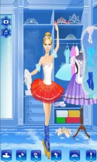 Frost Ballerina Salon & Dress Up Games For Girls Screen Shot 1