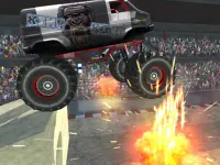 Monster Truck Stunts, Race and Crush Cars Screen Shot 12