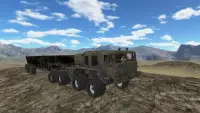 Cargo truck Hill driving game Screen Shot 6