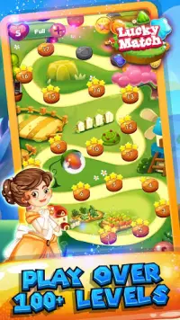 Lucky Match | Sweet Jelly Fruit Connect Puzzle Screen Shot 1