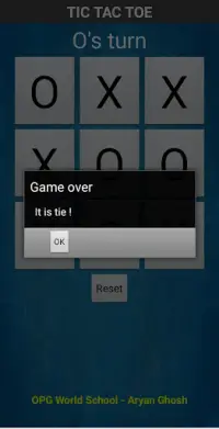 Tic Tac Toe Screen Shot 2