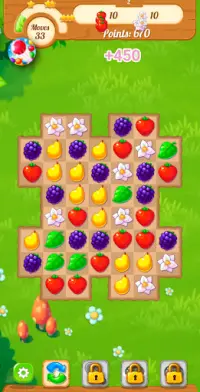 Pb Garden Tales | Puzzle Game | Colorful match 3 Screen Shot 1