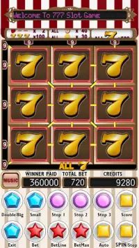 777 Fruit Cake Slot Machine - Cherry Master Screen Shot 2