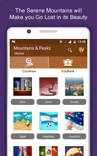 Peaks & Mountains Travel & Explore Guide Screen Shot 7