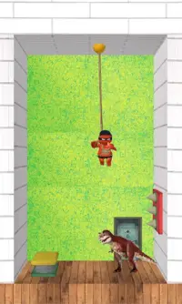 Rope cut rescue game Screen Shot 2
