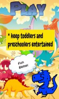 Toddler Dinosaur Games Free Screen Shot 1