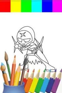 Coloring Titans Cartoon For Kids Screen Shot 1