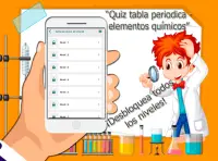 Quiz tabla periodica - elementos químicos Screen Shot 1