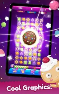 Sweets Crush Mania Pop Blast - Bubble Shooter Screen Shot 2