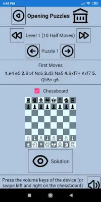 Blindfold Chess Training Screen Shot 3