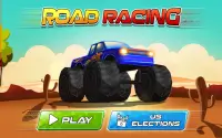 Car Race - Down The Hill Offroad Adventure Game Screen Shot 7