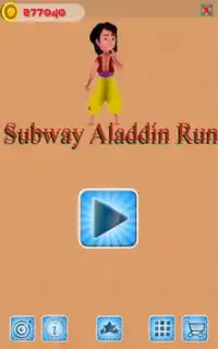 Subway Aladdin Run Screen Shot 3