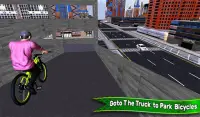 Bicycle Transport Truck Simulator 3D Screen Shot 8