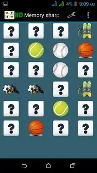 Memory Sharpner, matchup game Screen Shot 2