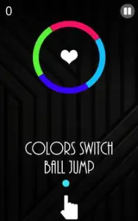 Ball Jump! Switch de cores Screen Shot 1