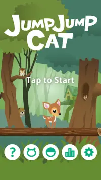 JumpJump Cat - Cat Games Free Screen Shot 7
