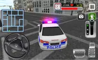 3D ขับรถตำรวจบ้า Screen Shot 5