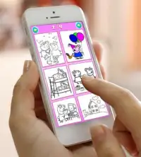 Coloring Book For Kids: Pepa Pig Screen Shot 2