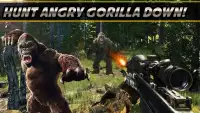 Selvagem Gorila Caçando Livre Jogos 2017 Screen Shot 4