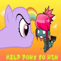 My Little Rush pony Vs Zombie Screen Shot 0