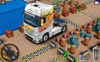 parcheggio per camion in città: giochi di camion Screen Shot 0