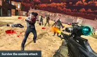 Zombie survival shooting-Fps offline killer Screen Shot 6